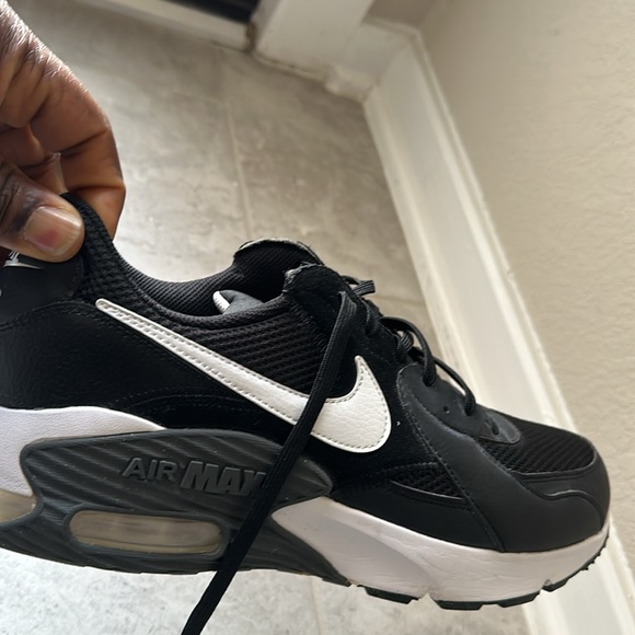 Fairly used Nike Air Max Excee in color black and white, US size 11.5. - Picture 8 of 14
